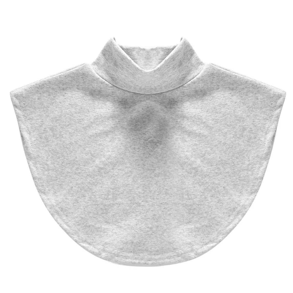 Новинка; детская хлопковая блузка со съемным воротником и воротником под горло для мальчиков и девочек; сезон осень-зима