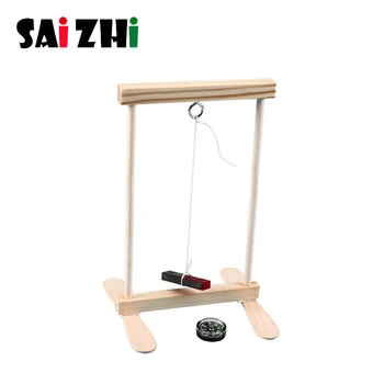 

Saizhi DIY Educational Toys Magnetic Floating Compass Magnet Handmade Magical Science Toy For Kids Children Learning Gifts Toys