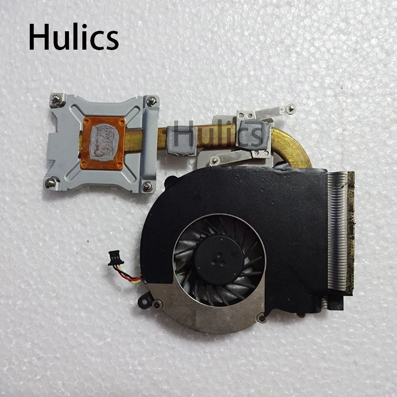 Hulics для HP CQ43 435 436 635 647319-001 для ноутбука радиатор ЦП кулер вентилятор охлаждения