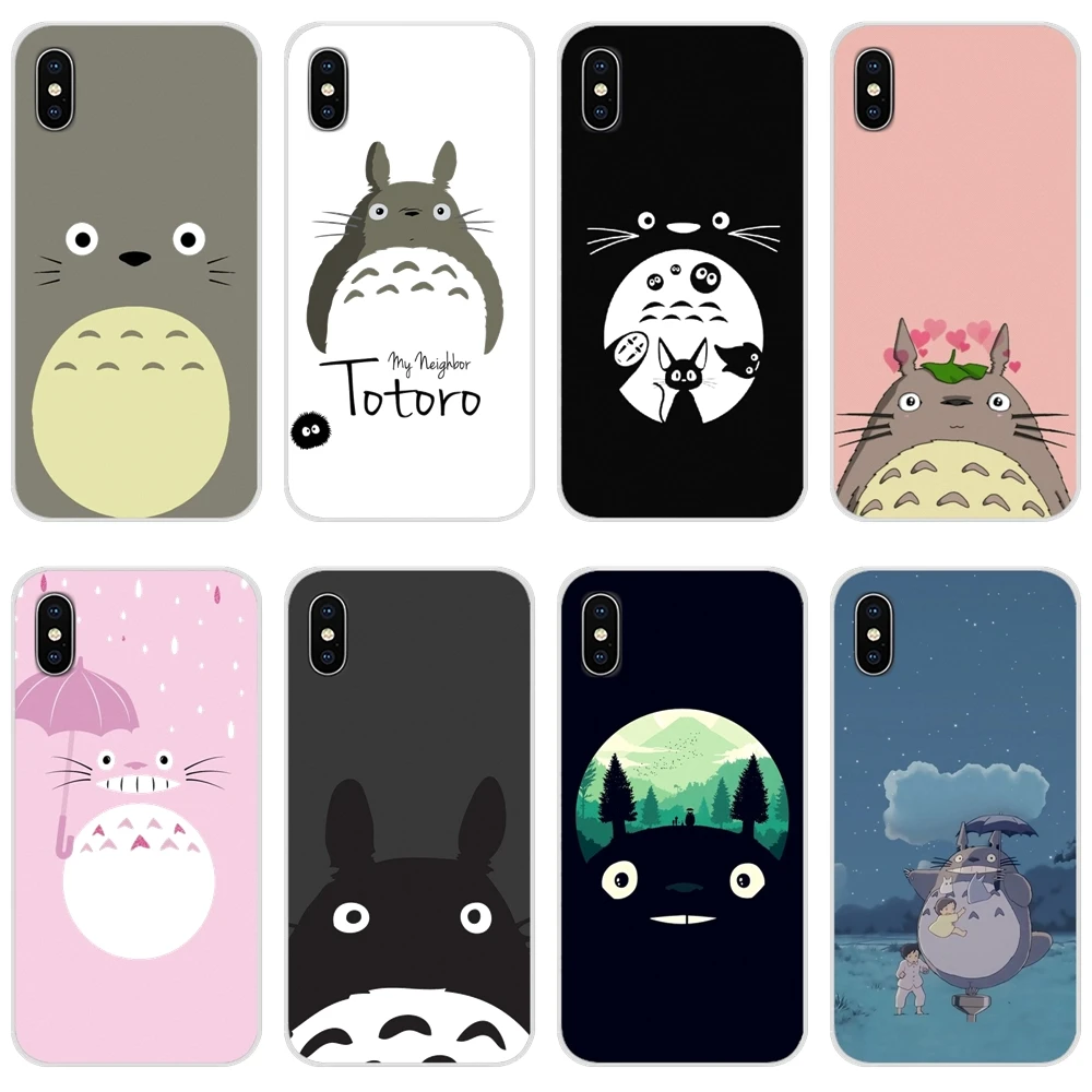 Аксессуары чехлы для телефонов Huawei Y5 Y6 Y7 Y9 Prime Pro GR3 GR5 2017 2018 2019 Y3II Y5II Y6II Cute Totoro |