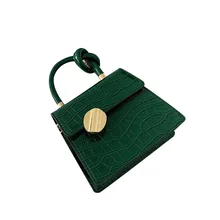 Модные женские сумки через плечо из искусственной кожи с узором в виде камней, маленькие сумки с цепочкой на плечо, мини-сумки BS88