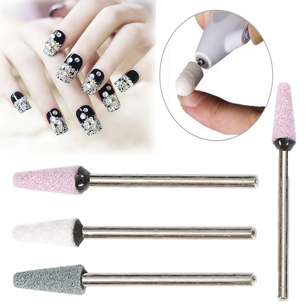 Nail File Buffer Block Pedicure Manicure Buffing Polish Beauty Tools Professional Art Drill Bits for Electric Files | Красота и