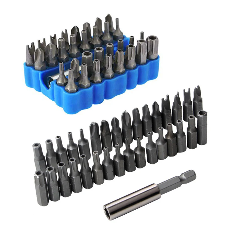 Набор отверток KINDLOV Precision Torx Hex бит Phillips Набор 33 в 1 мульти Parafusadeira Магнитная отвертка держатель ручные инструменты