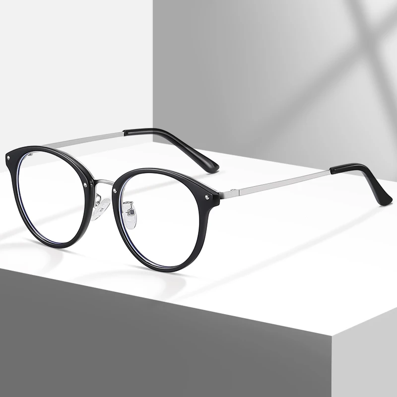 2021 New Transparent Computer Glasses Frame Women Men Anti Blue Light Eyewear Blocking Optical Spectacle Myopia Eyeglass