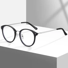 2021 New Transparent Computer Glasses Frame Women Men Anti Blue Light Eyewear Blocking Optical Spectacle Myopia Eyeglass