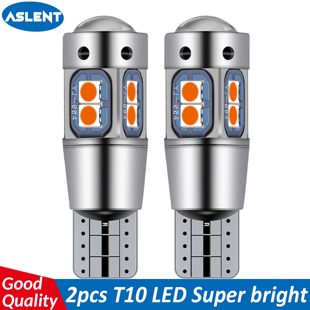 ASLENT 12V T10 194 168 W5W SMD светодиодный автомобиль скрытый белый CANBUS Error Free Клин