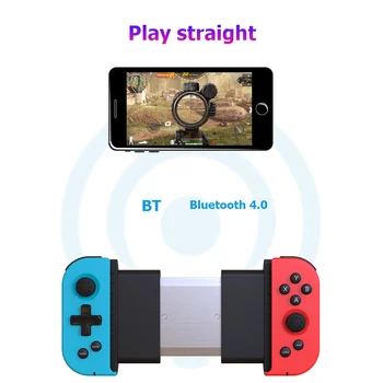 

X6 Telescopic Bluetooth Game Controller Wireless Gamepad For Smartphone Knives / Regulation Survival / PUBG