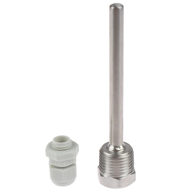 

8MM Temperature Sensor Stainless Steel Probe Water Tank Shell Solar Parts