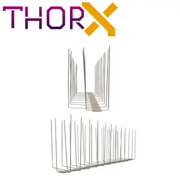 

WL-03-TB 3 row seagull bird spikes spike on stainless steel base - high quality solution for bird control spikes - Titan