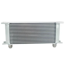 British Type 16-Row Oil Cooler / AN10 Car Fuel System Cooler 25 Layers