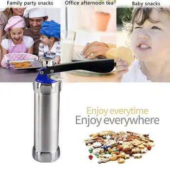 

Multifunctional Household Biscuit Machine For 20 Pieces Press Tools Manual Set Biscuit Biscuit Cookie Baking Of Stamps Mold Z0X2