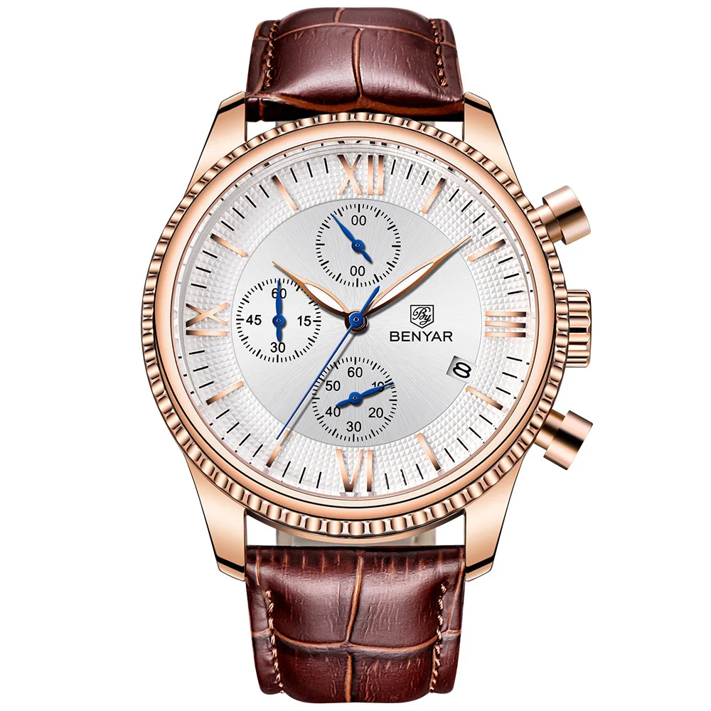 

Jacobin Watch Waterproof Multi-functional MEN'S Watch Quartz Watch Watch MEN'S Watch 5129