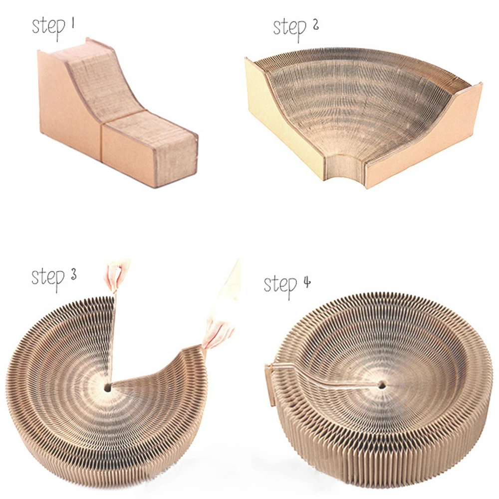 Складная кровать для кошек Когтеточка из гофрированной бумаги различные