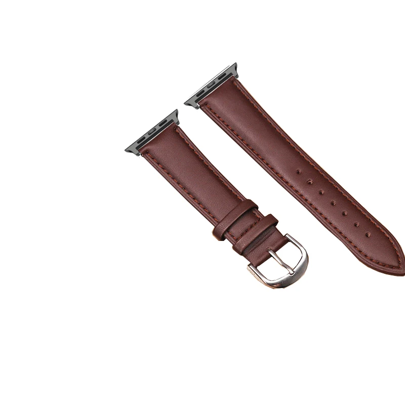 Apple Watch Band 38 мм i watch Band 42 мм кожаный ремешок для Apple Watch 40 мм 44 мм - Цвет ремешка: 4
