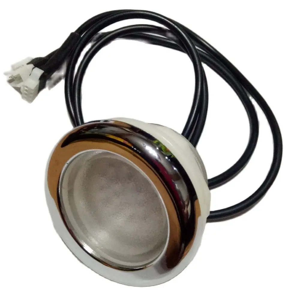 4pcs Muitc Color Rgb Hot Tub Waterproof Led Lamp With 1pc Light Switch