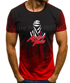 

2019 Newest Letter Print Cotton Hon Africatwin Africa Twin CRF1000L CRF 1000L Motorcycle CBR Motorrad T-shirt