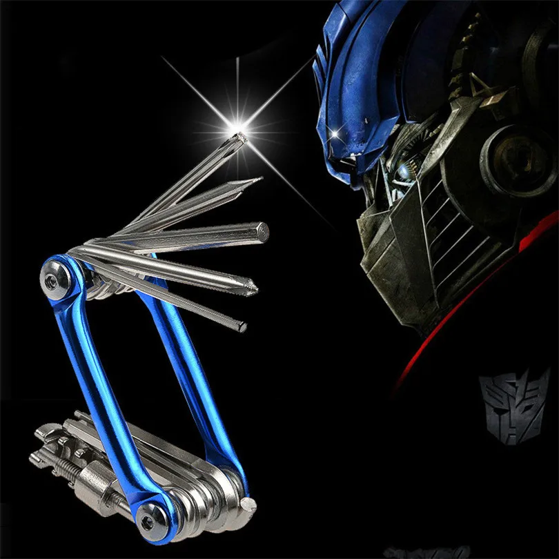 

DICHSKI 11 In 1 Multifunction Bicycle Repair Tools Kit Hex Spoke Cycling Screwdriver Tool MTB Mountain Cycling Bike Repair Tool