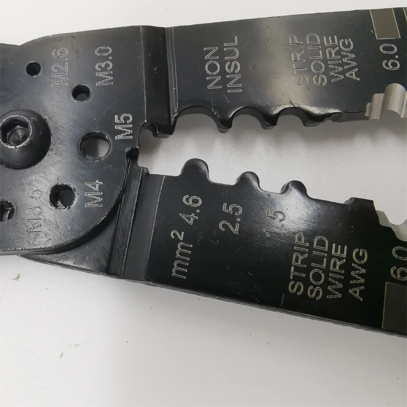 FS-051Multitool обжимные плоскогубцы для зачистки проводов, ручные инструменты, электрические клеммы, комбинированные многофункциональные инструменты для резки 0,75-6 мм, мини-инструмент