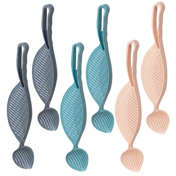 

6pcs Kitchen Gadget Fruit Vegetable Cleaner Grain Debris Filter Rice Washing Drainer for Kitchen Home Shop Restaurant