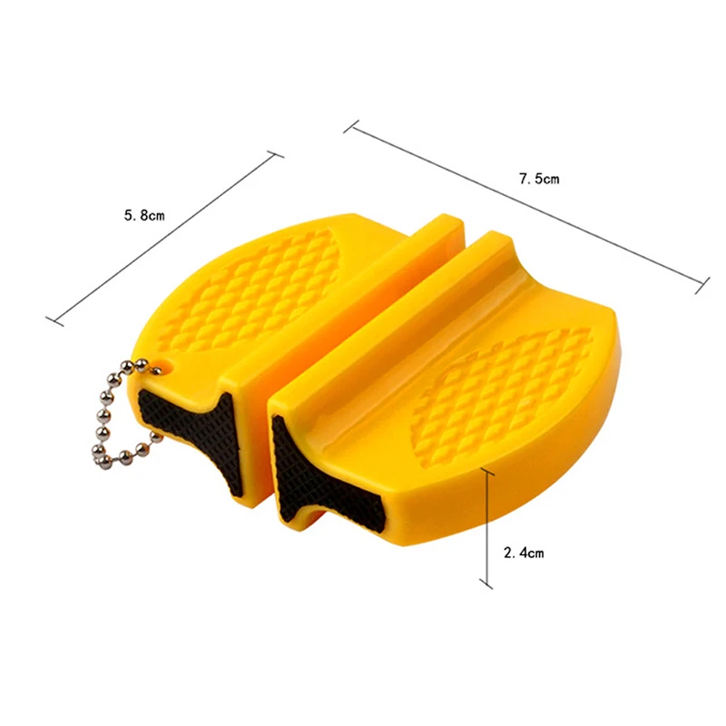 Мини керамический стержень точилка для ножей Двухступенчатая Вольфрамовая