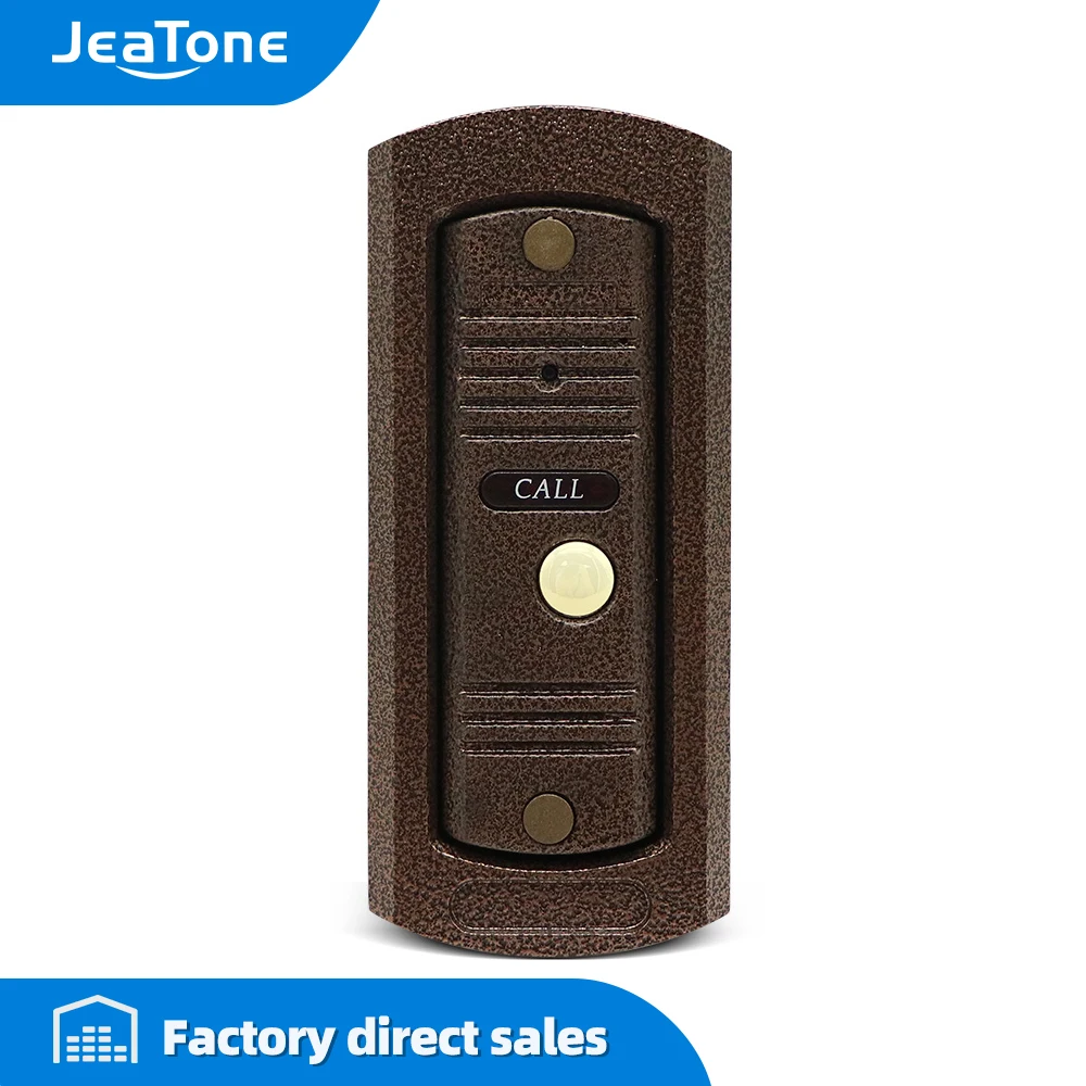 JeaTone 720P/AHD Mini Camera Video Door Phone Door Bell IR Camera High Resolution Camera IP65 Waterproof with Raincover
