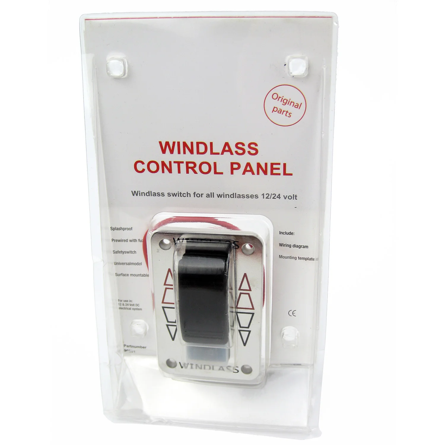 Морская панельная переключатель управления для Анкерной лебедки|switch panel|rocker switch