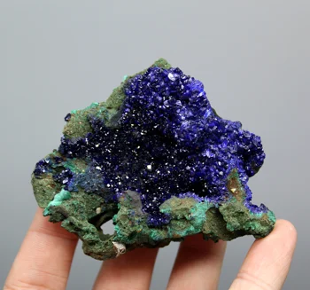 

108g Natural beautiful Shiny Azurite mineral specimen crystal Stones and crystals Healing crystal Free shipping