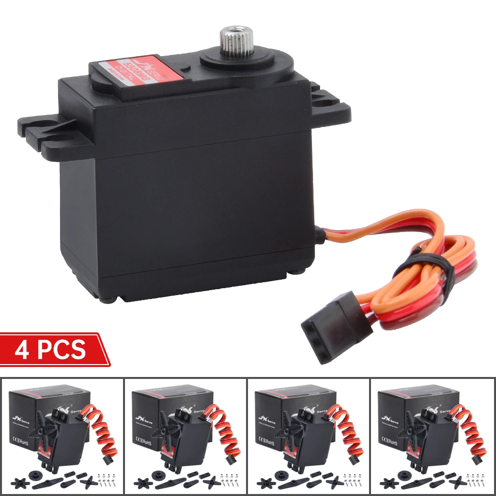 4 шт. JX Servo PDI 5508MG 55 6 г 8 2 кг бескаркасная металлическая Шестерня цифровой