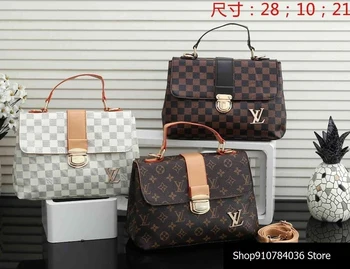 

Luxury Leather Handbags Women Bags Designer Brand Women's Shoulder Bags Large Capacity Ladies Hand Bags L431 Louis Vuitton LV-