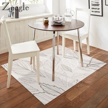 Zeegle ковер для домашнего декора, нескользящий коврик для ног в гостиную, коврик для пола, моющийся коврик для прихожей, полиэстер, впитывающий ковер для журнального столика