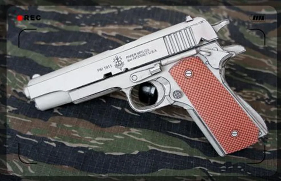 Высокое качество 1:1 масштаб моделирование PM1911 пистолет 3D бумажный модельный комплект