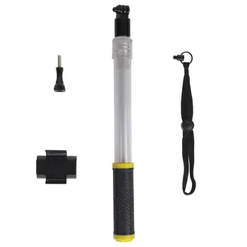 

Waterproof Selfie Stick for GoPro Extendable Transparent Floaty Pole for GoPro Hero Cameras, 14-24inch Waterproof Telescoping