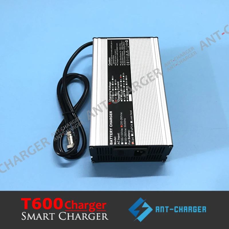 58.4V 10A LiFePO4 Battery Charger 58.4V10A LFP Battery Charger for 48V 51.2V 40-100Ah 16s LiFePO4 LFP LFE LiFe Battery Pack (2)