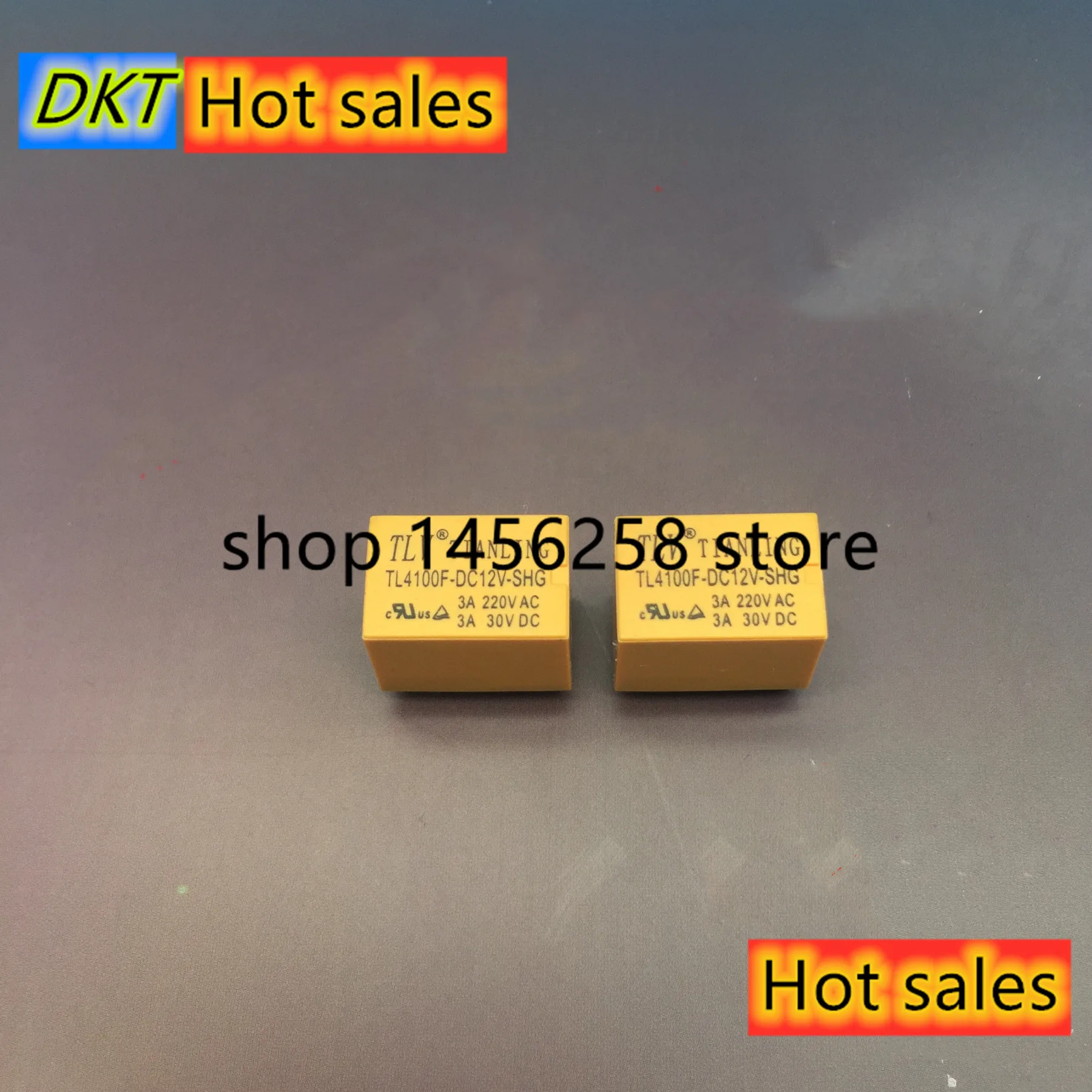 20 teile/los HK4100F DC5V/DC9V/DC12V/DC24V 5 V/9 V/12 V/24 V 3A Niedrigen сигнал Relais 6P|Запчасти и аксессуары для