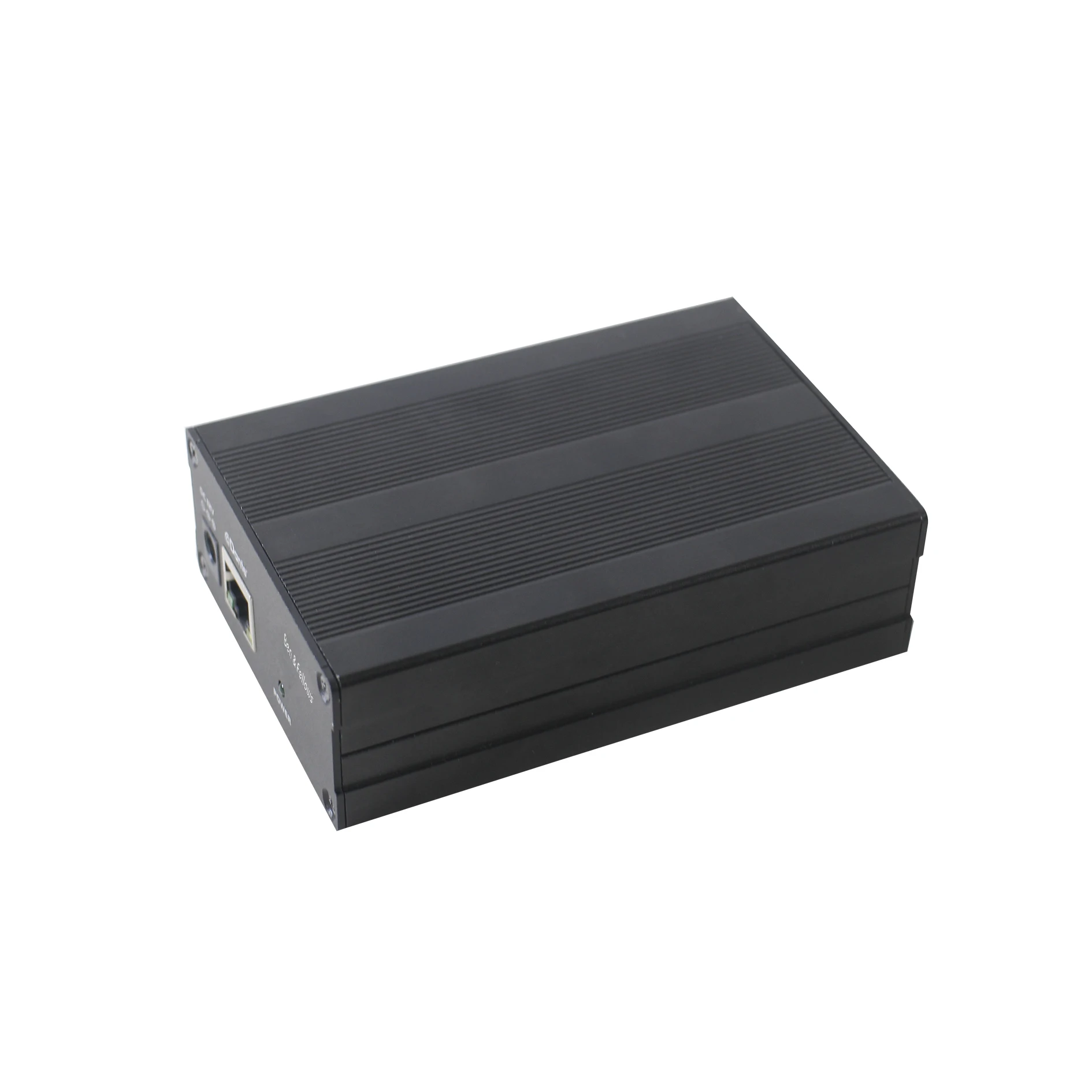 Mini Pro 4 In 4 Out IP Network Dante Audio Transmitter/Converter 2 Balanced MIC/AUX 12VDC or PoE Power Supply