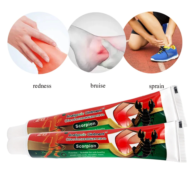20g Knee Back Muscle Scorpion Venom Pain Relief Ointment Rheumatism Arthritis Joint Analgesic Chinese Medical Treatment Cream | Красота и