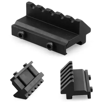 

45 Degree Angular Offset 20 Mm Weaver Railway Picatini 5-Slot Tactical Weaver Rail Mounting Picatinny 5 Slot Accessory tools