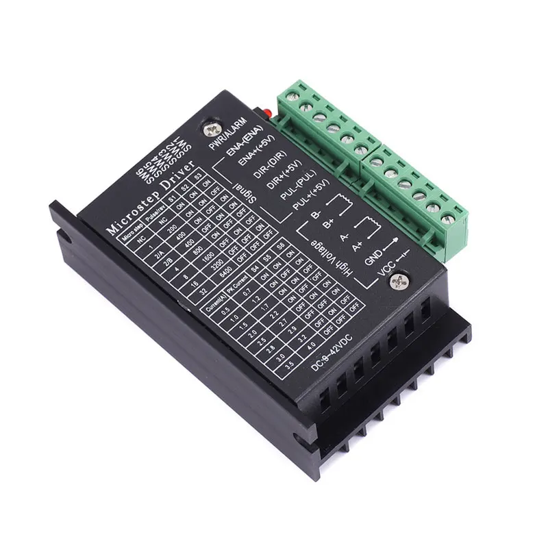 

Stepper Motor Driver TB6600 upgrade Nema 23 Nema17 4A DC9-42V for NEMA23 motor CNC router controller for 3D printer