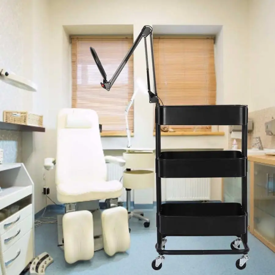 Аксессуары для укладки Многофункциональные 3 яруса на колесиках тележка волос