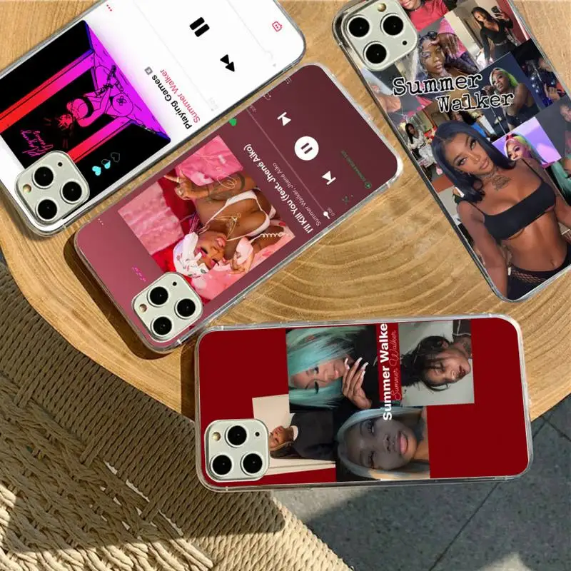 Чехол для телефона YNDFCNB Summer Walker Over It RNB Rapper iphone 13 11 12 mini pro XS MAX 8 7 6 6S Plus X 5S SE 2020 XR |