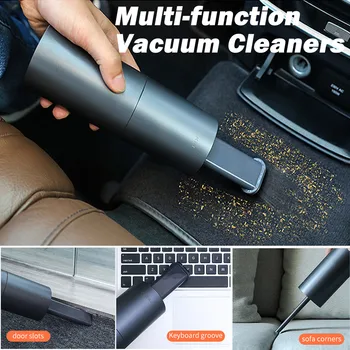 

2020 New DC5V/1.5A 35W C1 Portable Mini Multi-function Vacuum Cleaners Vehicle Auto Handheld Cordless For Home/Car/Keyboard #Ger