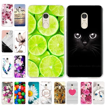

Soft Silicone 5.5'' For Xiaomi Redmi Note 4X Global Version Case Cover Painting TPU Phone For Xiaomi Redmi Note 4 Cases Funda