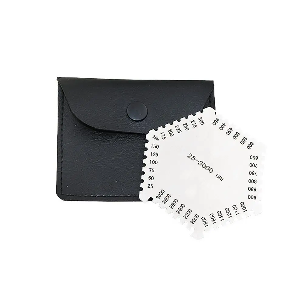 

High-precision Stainless Steel Hexagonal Wet Film Comb Paint Wet Film Thickness Gauge Comb Gauge Card Thickness 25-3000um