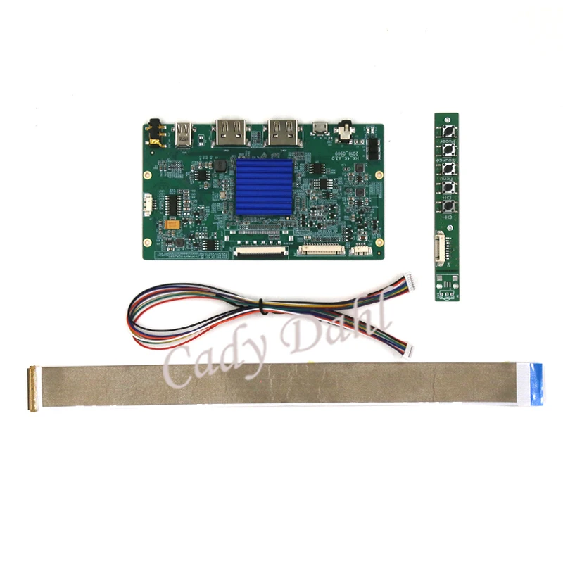 4K HDMI DP Аудио ЖК-драйвер плата контроллера Модуль для Raspberry Pi PC 12,"-17,3" 3840x2160 EDP 40Pin 4 полосы UHD ЖК-матрица