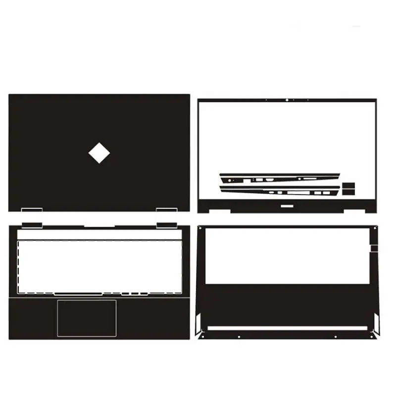 Kh Laptop Sticker Skin Decals Cover Protector Guard Per Laptop Hp Omen 15-Ek0004T