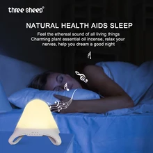 

Aromatherapy diffuser Pressure Relief Sleep Aid Humidifier Diffuser Colorful Night Lights With Bluetooth Wireless Remote Control