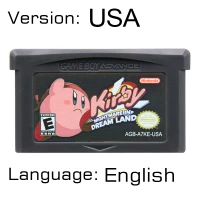 Kirb Nightmare USA 32 бит видеоигры картридж Консоли Карты для nintendo GBA кирб удивительный зеркальный Кошмар в стране снов английский язык Editi - Цвет: Kirb Nightmare USA