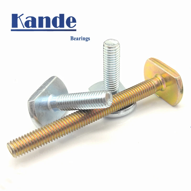 Kande 1pc T screws for Woodworking M8 8mm T8 screws T track screw 30mm 80mm wood slides bolts and nuts T bolts afbeelding