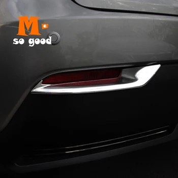 

for Lexus NX 200t 300h 2015 2016 2017 ABS Chrome Car Rear Back Reflector Foglight Lamp Cover Trim Car Styling Accessories 2pcs