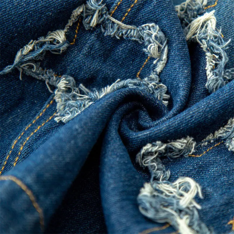 Верхняя одежда для девочек-подростков; одежда для маленьких девочек; коллекция года; Модная Джинсовая куртка со звездами для маленьких детей; джинсовое пальто с длинными рукавами для девочек